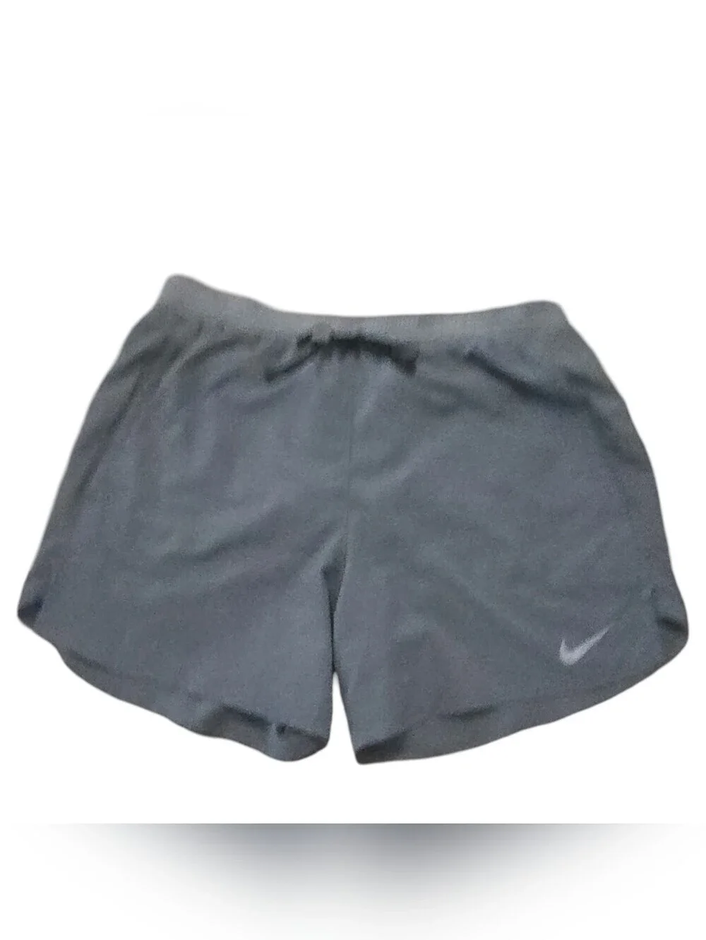 Nike Women’s Mid Rise Gray Athletic Running Lightweigh Dri Fit Shorts Athletic